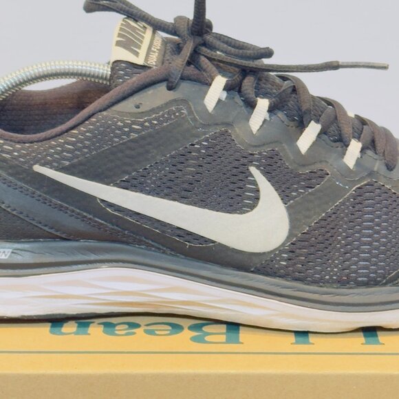 Nike Dual Fusion Run 3 Black Men’s Size 12 Running Athletic Shoes Sneakers - Picture 4 of 16